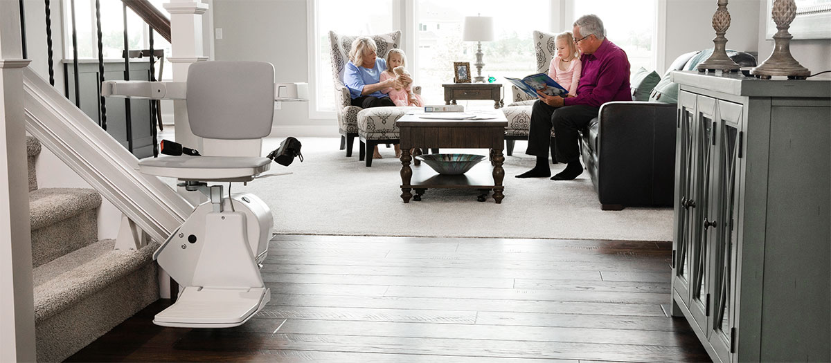 Senior home residential Indoor chair stair lift for elderly