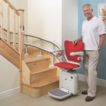 Handicare 4000 curved stair lift